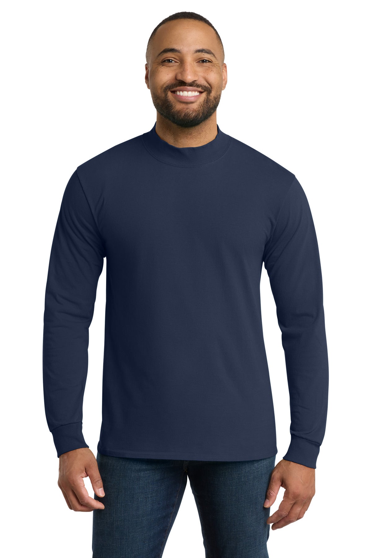 Port & Co™ Essential Mock Turtleneck.  PC61M