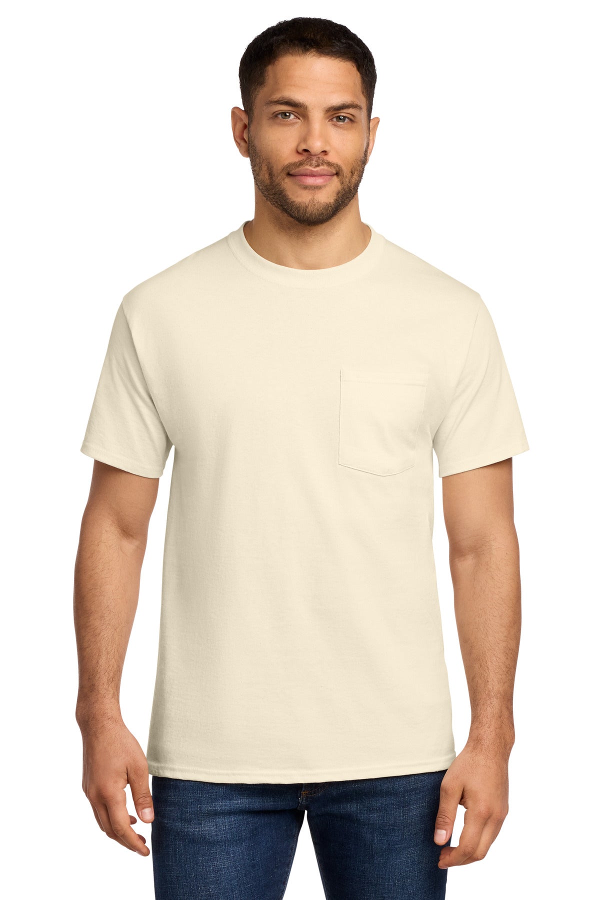 Port & Co™ Essential Pocket Tee. PC61P