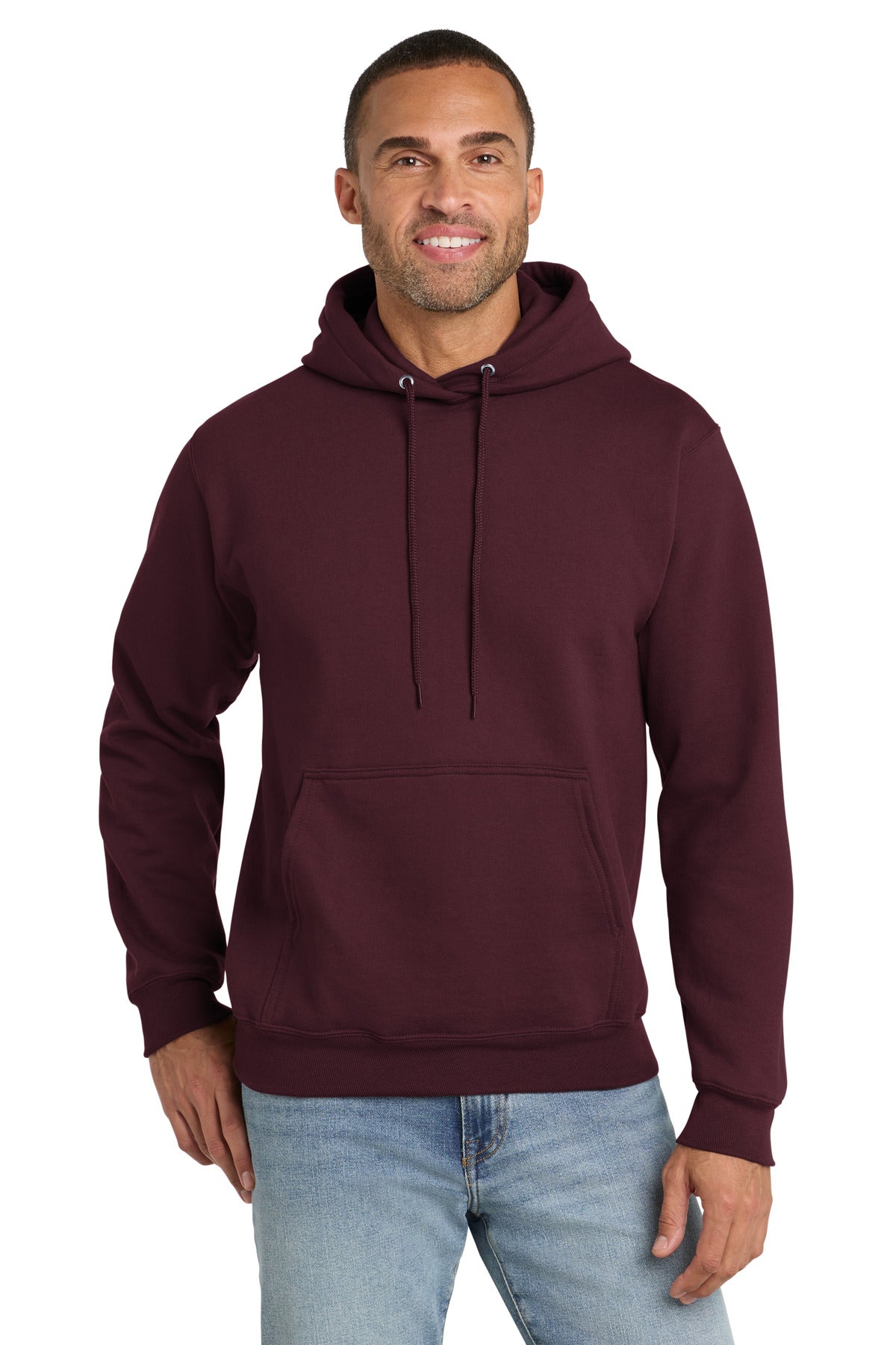 Port & Co™ Tall Essential Fleece Pullover Hooded Sweatshirt. PC90HT