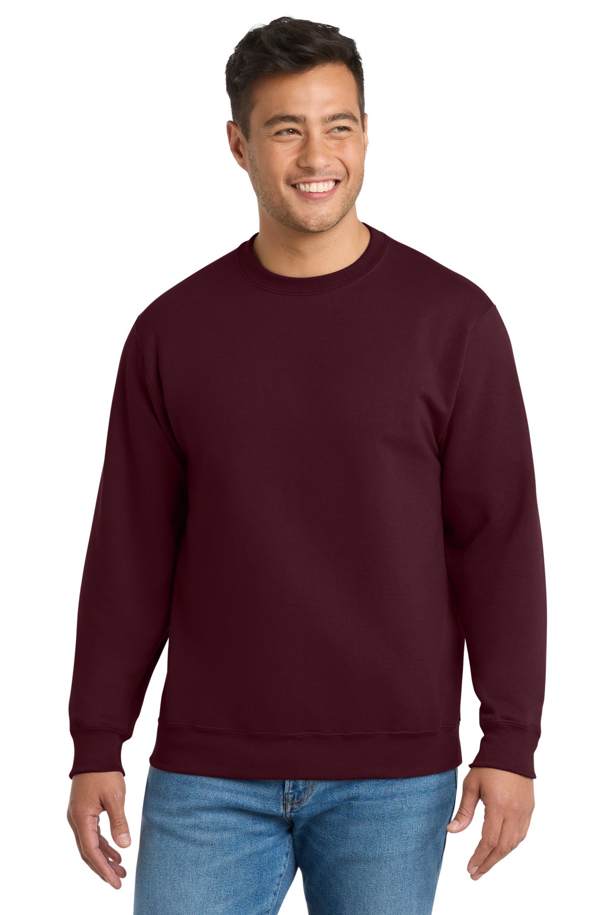 Port & Co™ Essential Fleece Crewneck Sweatshirt.  PC90