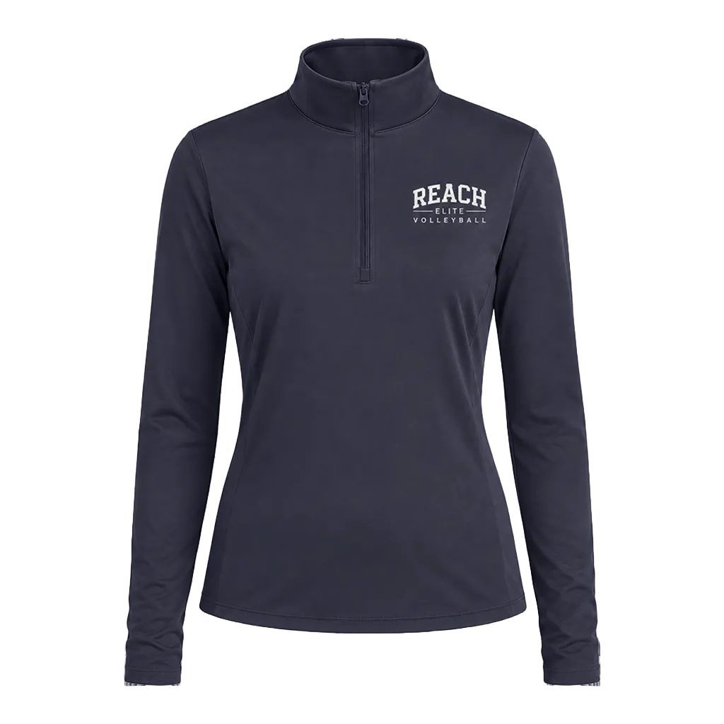 Women's Reach Elite Lightweight 1/4" Sleeve Performance Pull Over