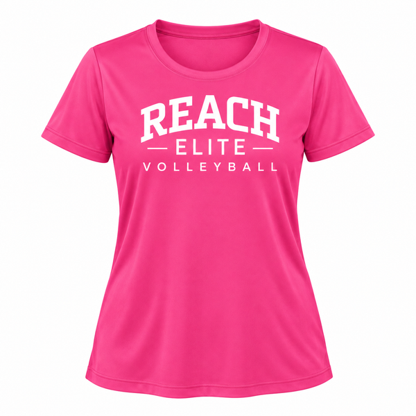 Reach Elite Women's Pink Performance Tee